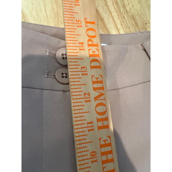 Love, Bonito Calynn Textured Twill Barrel Pants Taupe / Pink Women's 2 - Picture 13 of 14